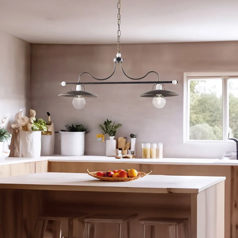 Italienische Glas- und Metallleuchten für exklusive Räume – Equinozio Viadurini