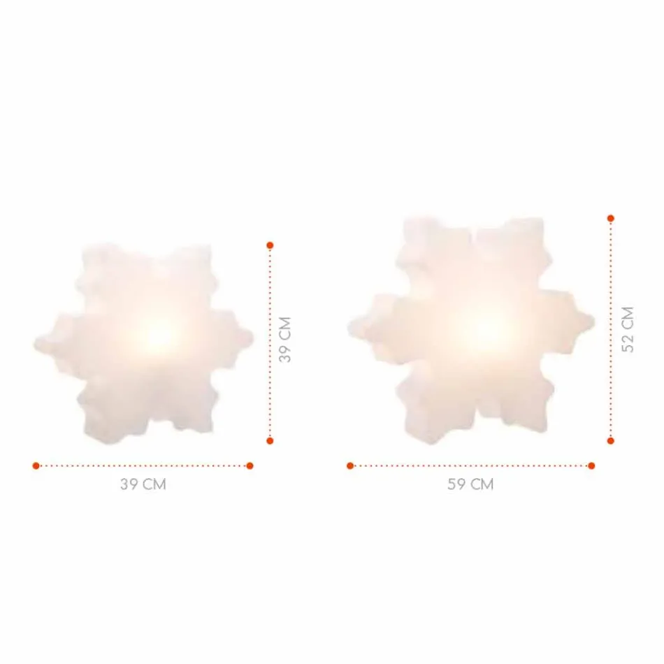 LED-Lampe, Solar oder E27 Kristall Design für drinnen oder draußen - Nevestar Viadurini