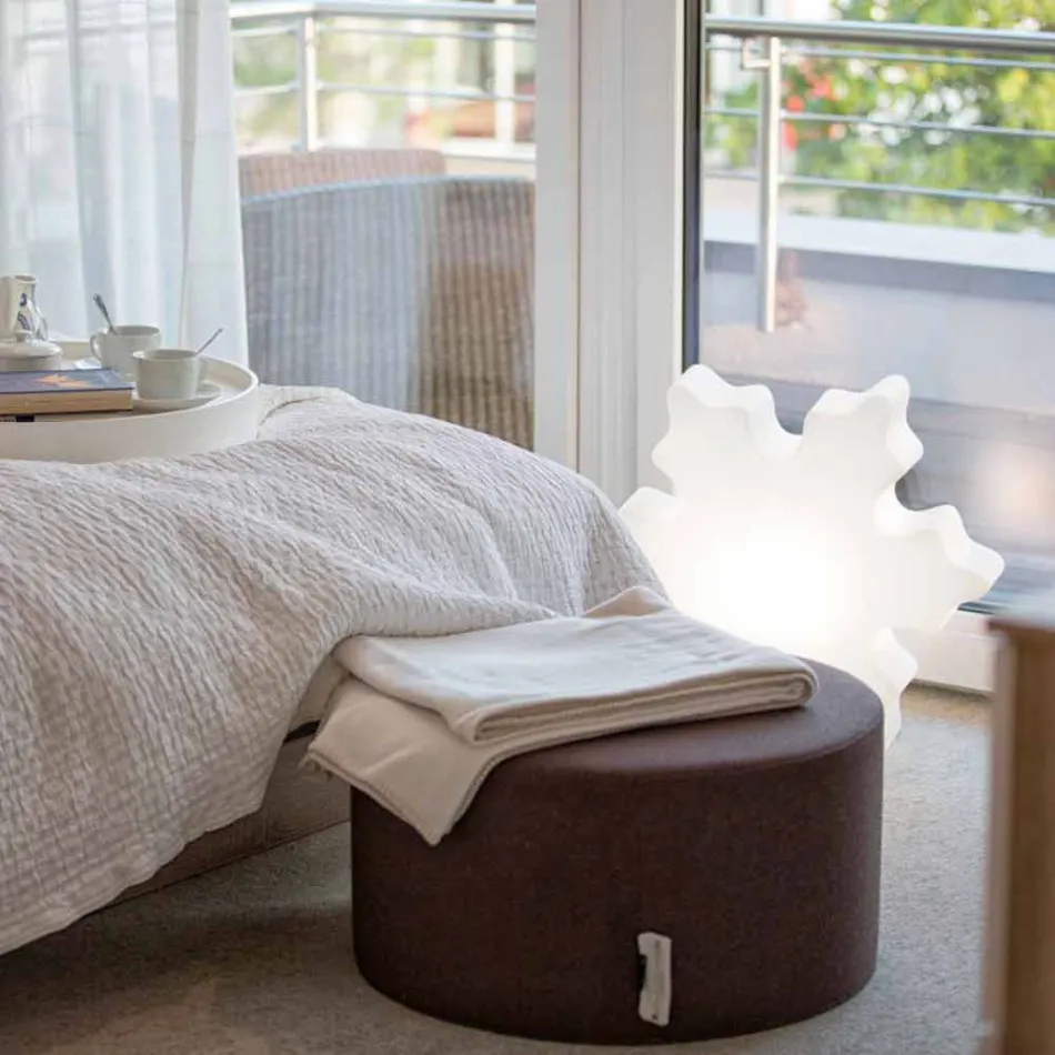 LED-Lampe, Solar oder E27 Kristall Design für drinnen oder draußen - Nevestar Viadurini