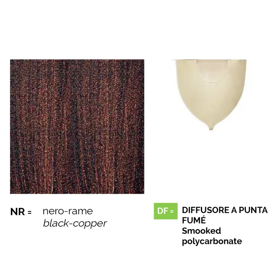 Gartenwandleuchte aus Aluminiumdruckguss, hergestellt in Italien, Anusca Viadurini