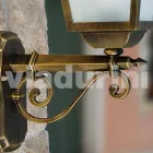 Kristel, eine Gartenwandleuchte aus Aluminium, hergestellt in Italien Viadurini