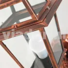 Kristel, eine Gartenwandleuchte aus Aluminium, hergestellt in Italien Viadurini