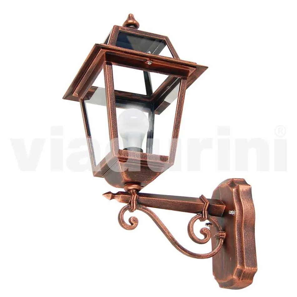 Kristel, eine Gartenwandleuchte aus Aluminium, hergestellt in Italien Viadurini