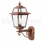 Kristel, eine Gartenwandleuchte aus Aluminium, hergestellt in Italien Viadurini