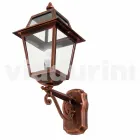 Kristel, eine Gartenwandleuchte aus Aluminium, hergestellt in Italien Viadurini