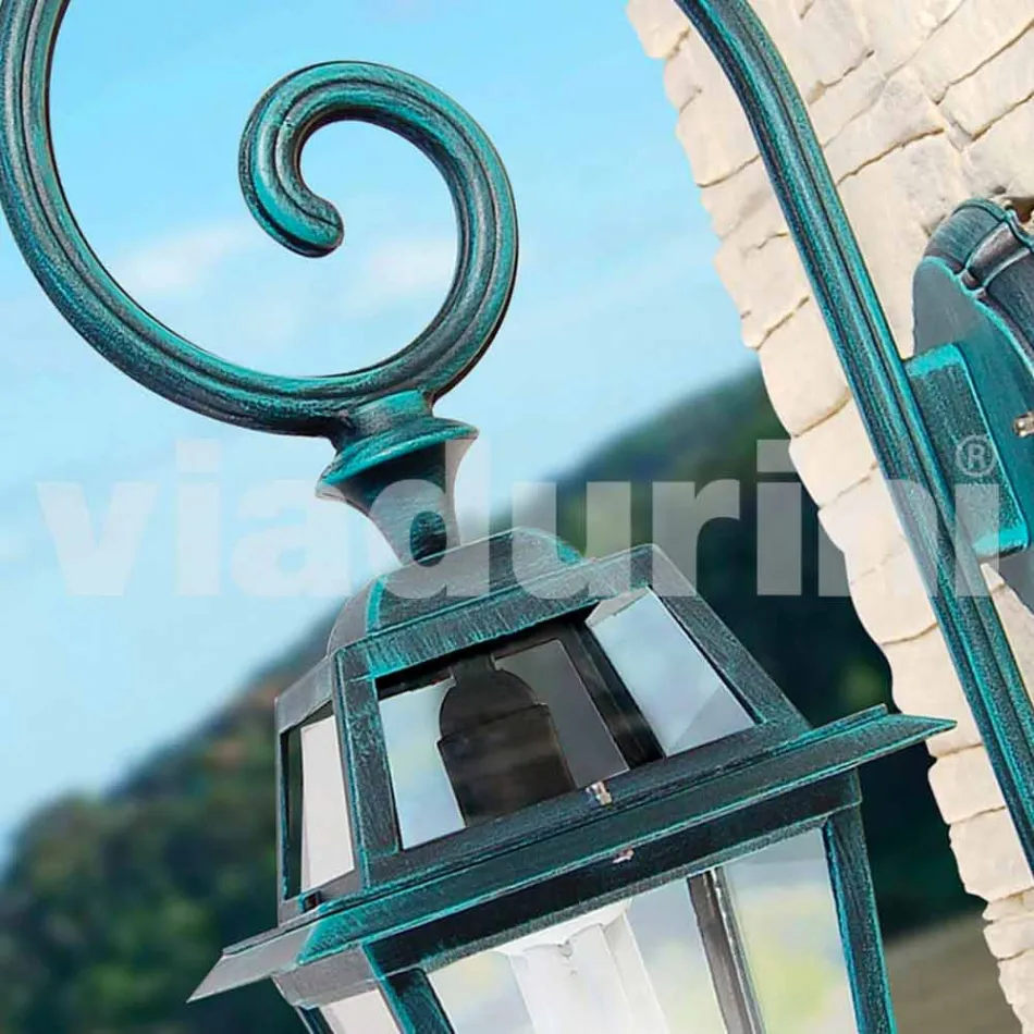 Kristel, eine Gartenwandleuchte aus Aluminium, hergestellt in Italien Viadurini