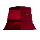 Pendelleuchte mit Lampenschirm aus Polyester Made in Italy - Toscot Junction Viadurini