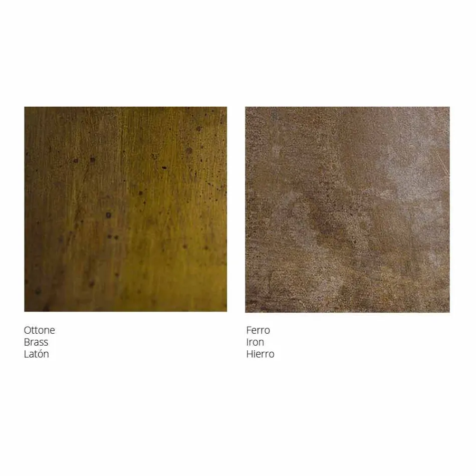 Hängelampe im rustikalen Design Ø40 cm Galileo von Il Fanale Viadurini