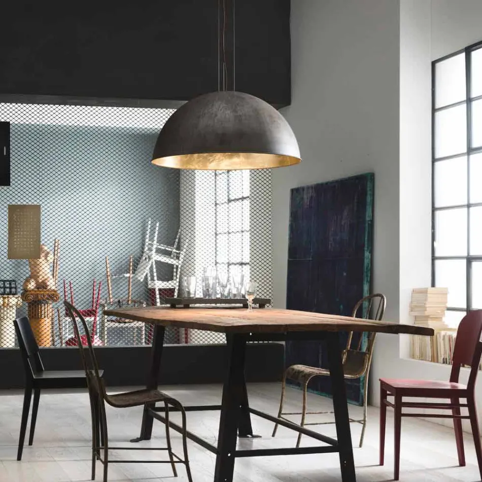 Hängeleuchte rustikalem Design Ø60 cm Galileo Il Fanale Viadurini