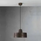 Lampendesign Suspension im antiken Eisen Jean Il Fanale Viadurini