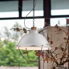 Lampe Handwerk Industrie-Design Aussetzung Clara Viadurini