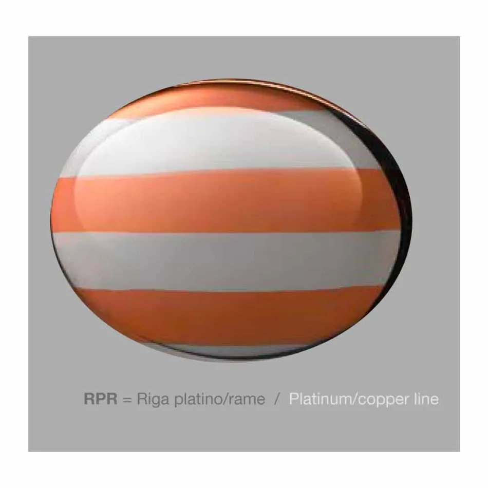 Die Pendelleuchte keramische Glasur 4 Aldo Bernardi Viadurini