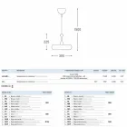 Die Pendelleuchte keramische Glasur 4 Aldo Bernardi Viadurini