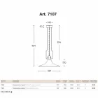 Pendelleuchte aus Messing und Kupfer-Mühle mit Haken Viadurini