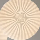 Pendelleuchte aus weißem Glas in filigranem Design spitz - Caravan Viadurini