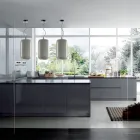 Pendelleuchte aus mundgeblasenem Glas Made in Venice - Bamboo Viadurini