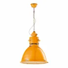 Lampe Industrie Suspension handgefertigt Design Katie Viadurini