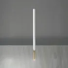 Moderne Hängelampe mit LED-Licht aus lackiertem Metall – Lärche Viadurini