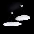 Kunststoff Cloud Design Outdoor Hängelampe - Nefos von Myyour Viadurini