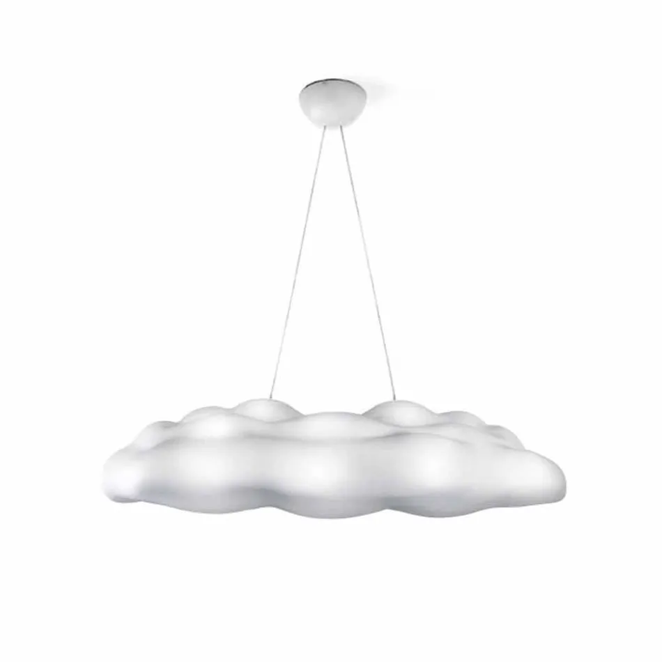 Kunststoff Cloud Design Outdoor Hängelampe - Nefos von Myyour Viadurini