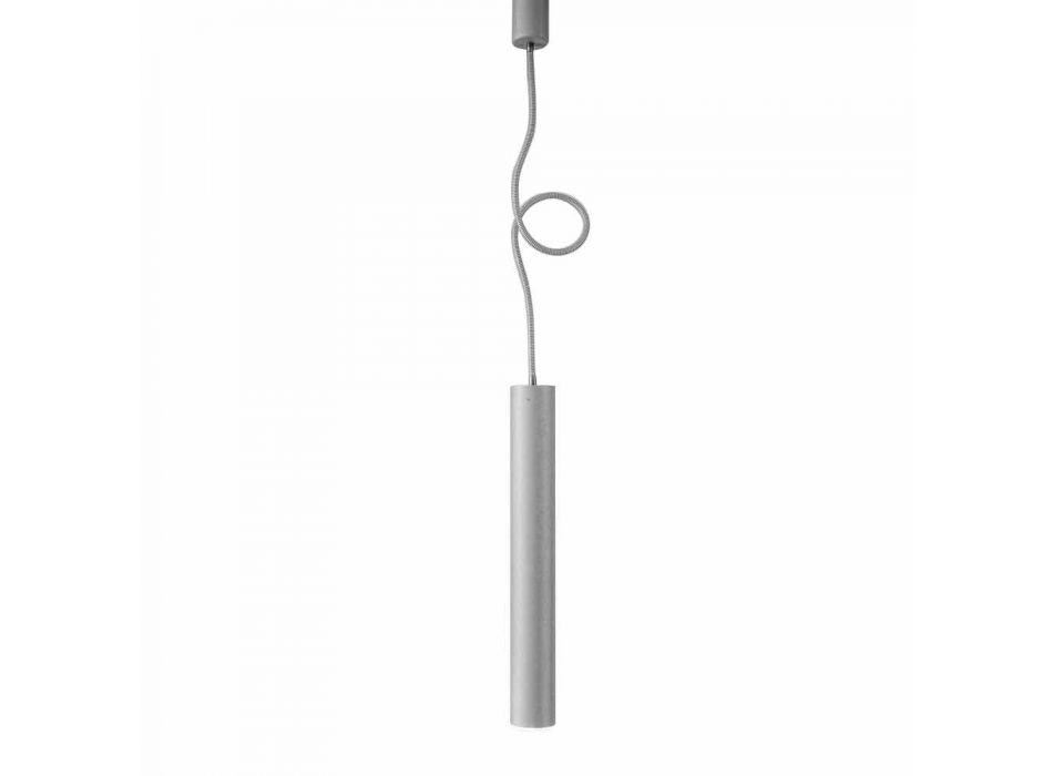 Moderne Röhrenpendelleuchte mit flexiblem Kabel - Tubò Aldo Bernardi Viadurini