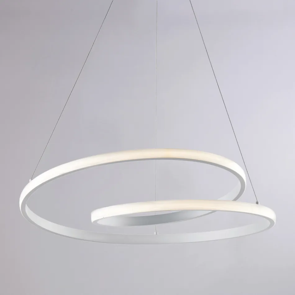 Handgefertigte Lampe aus Glas und Metall für elegante Interieurs – Hubble Viadurini