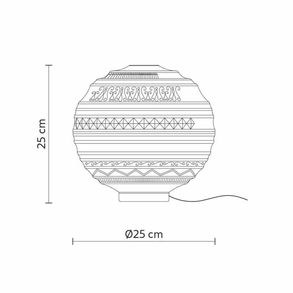 Tischlampe in weißem Satin Glas und Metall Modernes Design - Morse Viadurini