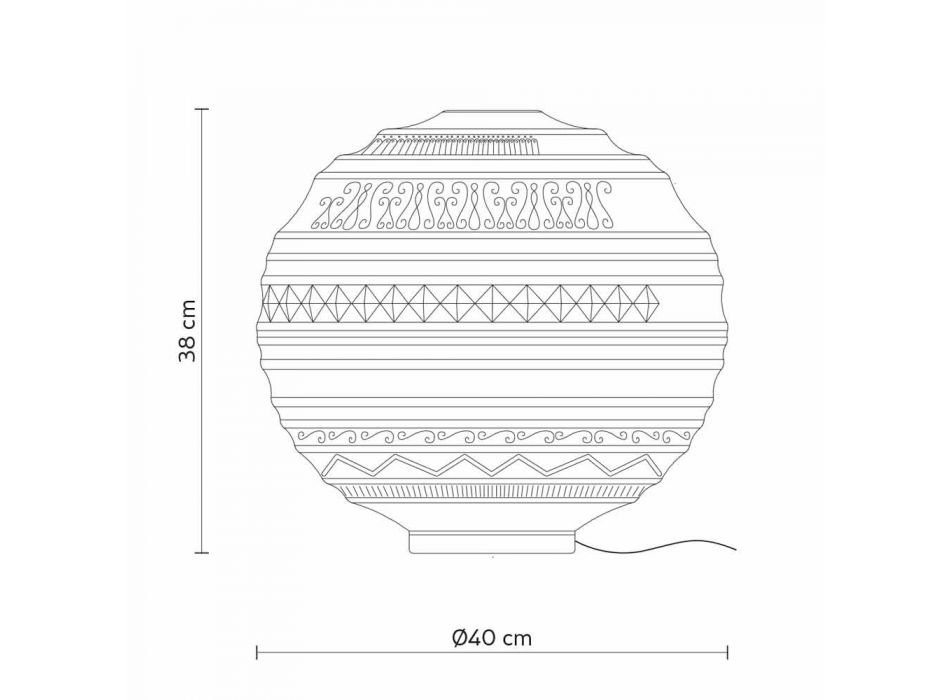 Tischlampe in weißem Satin Glas und Metall Modernes Design - Morse Viadurini