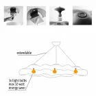 Outdoor Design Hängelampe aus Polyethylen - Nefos von Myyour Viadurini