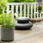 Rock-förmige Außen- oder Innenlampe, modernes farbiges Design - Sassostar Viadurini