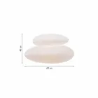 Rock-förmige Außen- oder Innenlampe, modernes farbiges Design - Sassostar Viadurini