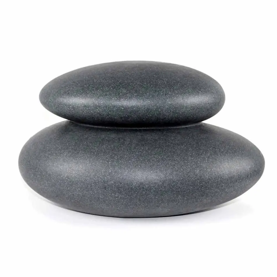 Rock-förmige Außen- oder Innenlampe, modernes farbiges Design - Sassostar Viadurini