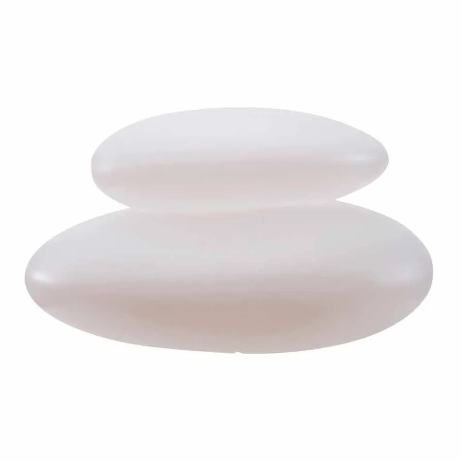 Rock-förmige Außen- oder Innenlampe, modernes farbiges Design - Sassostar Viadurini