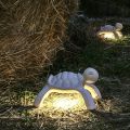 Wiederaufladbare und per Touch dimmbare Außenlampe - Schildkröte