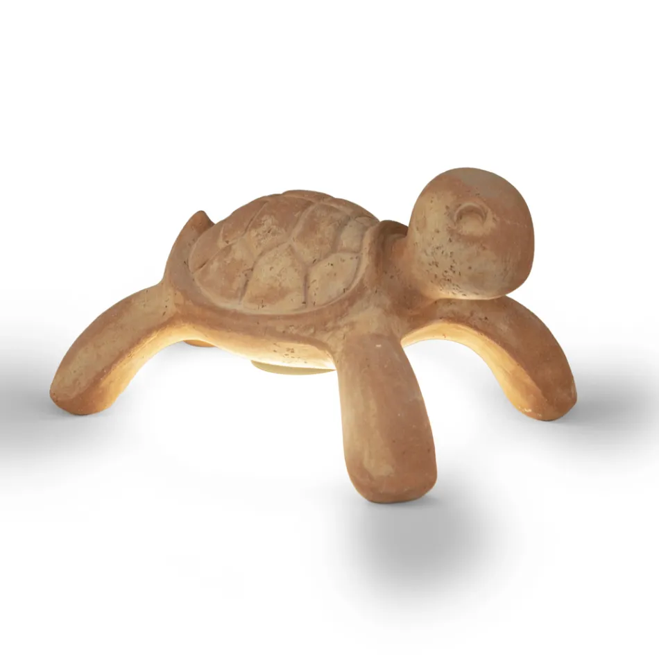 Wiederaufladbare und per Touch dimmbare Außenlampe - Schildkröte Viadurini