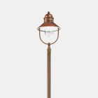 Gartenlampe Laternenpfahl Vintage Messing und Kupfer 3 Größen - Borgo von Il Fanale Viadurini