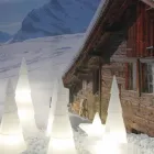 Innen- oder Außenlampe aus weißem, rotem oder grünem Kunststoff - Alberostar Viadurini