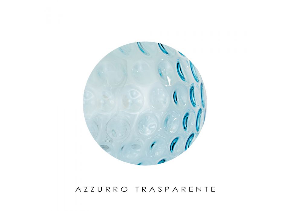 Artisan Wandlampe aus venezianischem geblasenem Glas - Bolle Balloton Viadurini