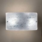 Handgefertigte Wandlampe aus geblasenem und verziertem venezianischem Glas - Mary Viadurini