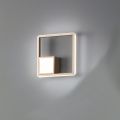 Wandleuchte mit LED aus lackiertem Metall mit Gold-Finish - Formal