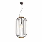 Wandlampe aus Stahl Ø35xh.70xL.Katalog cm Bibiana Viadurini