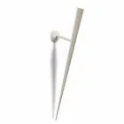 Wandleuchte aus lackiertem Metall mit integrierter LED Made in Italy - Throne Viadurini