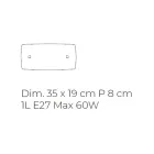 Wandlampe aus mundgeblasenem Perlmuttglas in Venedig - Chrystal Viadurini