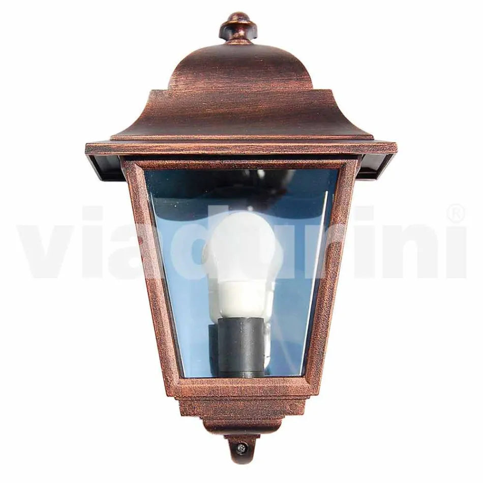 Außenwandleuchte aus Aluminium hergestellt in Italien, Aquilina Viadurini