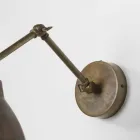 Verstellbare Wandleuchte in Eisen Loft Il Fanale Viadurini