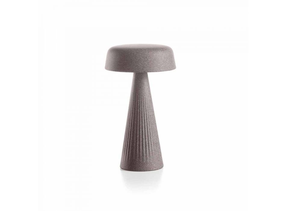 Tischlampe mit Struktur aus Polyethylen Hergestellt in Italien - Desmond Viadurini