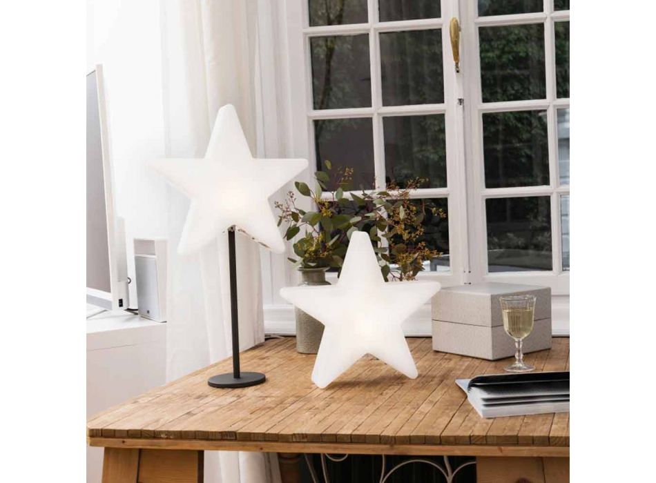Modernes Design Star Tischleuchte mit oder ohne Sockel - Littlestar Viadurini