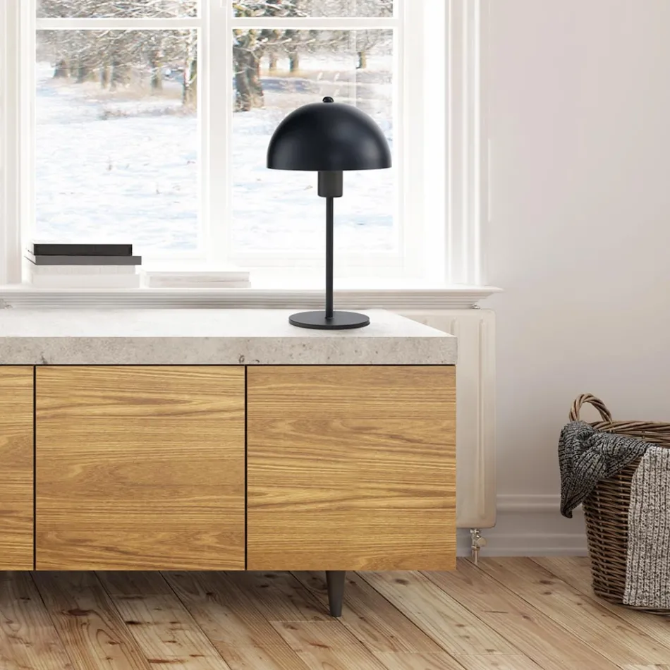 Tischlampe aus lackiertem Stahl in verschiedenen Ausführungen - Giulia Viadurini