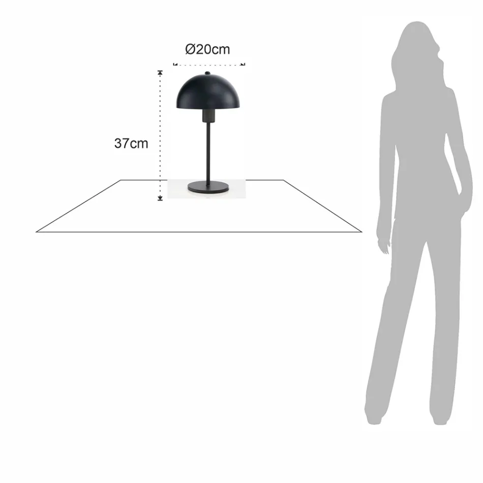 Tischlampe aus lackiertem Stahl in verschiedenen Ausführungen - Giulia Viadurini