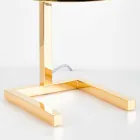 Tischlampe aus Messing mit Gold- oder Palladium-Finish Made in Italy - Adana Viadurini